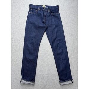 C.O.F Studio M7 Selvedge Jeans Mens 32 Tapered Blue Candiani Denim Portugal